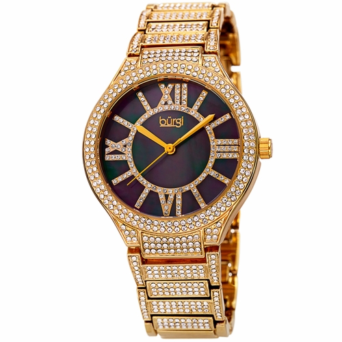 Burgi BUR185YG  Ladies Quartz Watch