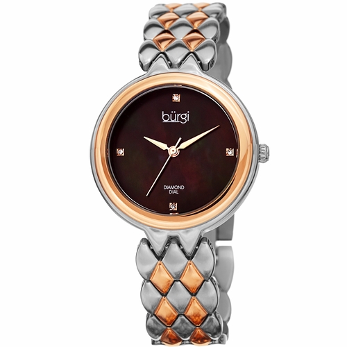 Burgi BUR193TTR  Ladies Quartz Watch