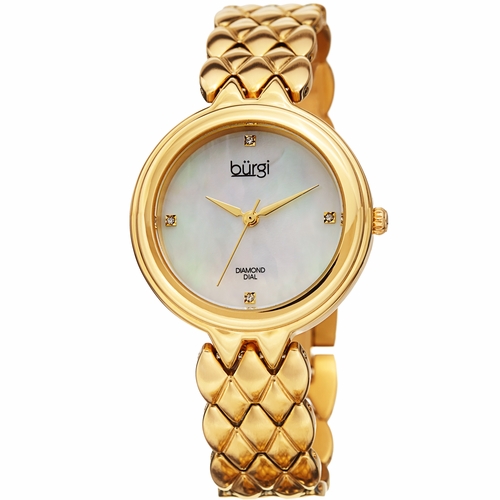 Burgi BUR193YG  Ladies Quartz Watch