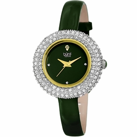 Burgi BUR195GN  Ladies Quartz Watch