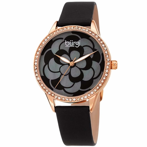 Burgi BUR203BKR  Ladies Quartz Watch