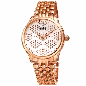 Burgi BUR205RG Pebble Style Ladies Quartz Watch
