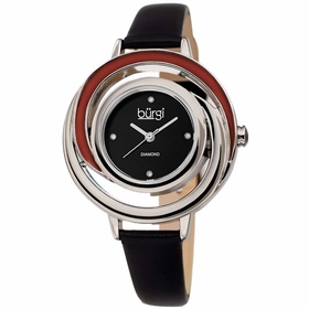 Burgi BUR210SSB Diamond Ladies Quartz Watch