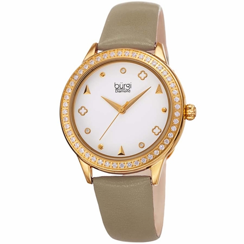 Burgi BUR221TP Diamond Ladies Quartz Watch