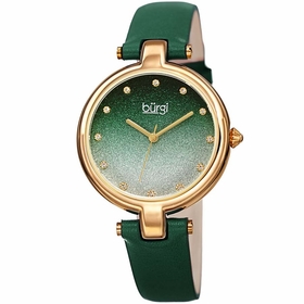 Burgi BUR225GN  Ladies Quartz Watch
