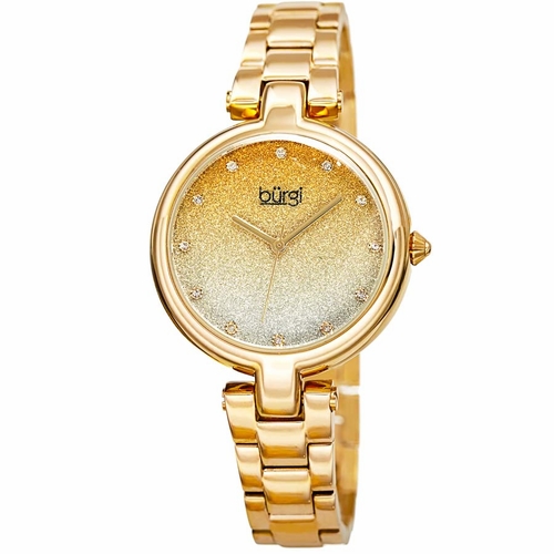 Burgi BUR226YG  Ladies Quartz Watch