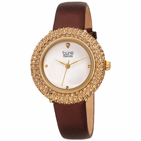 Burgi BUR227BR Diamond Ladies Quartz Watch