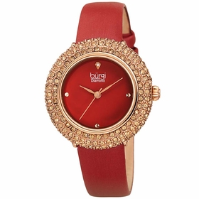 Burgi BUR227BUR Diamond Ladies Quartz Watch