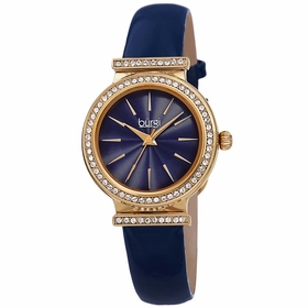 Burgi BUR230BU Swarovski Crystals Ladies Quartz Watch