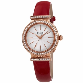 Burgi BUR230RD Swarovski Crystals Ladies Quartz Watch