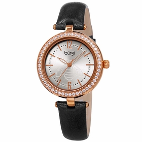 Burgi BUR235BKR Crystal Ladies Quartz Watch