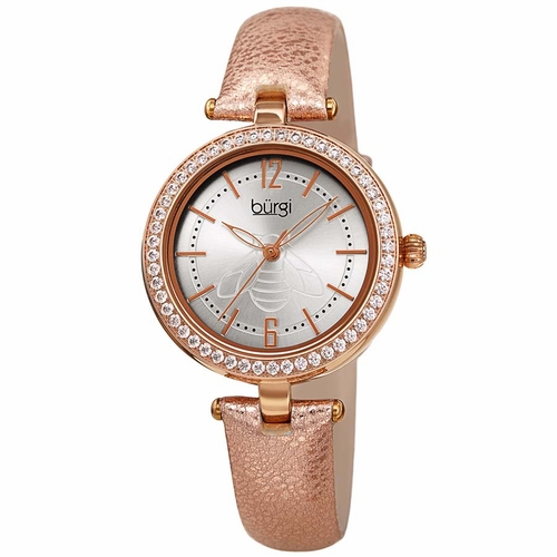 Burgi BUR235RG Crystal Ladies Quartz Watch