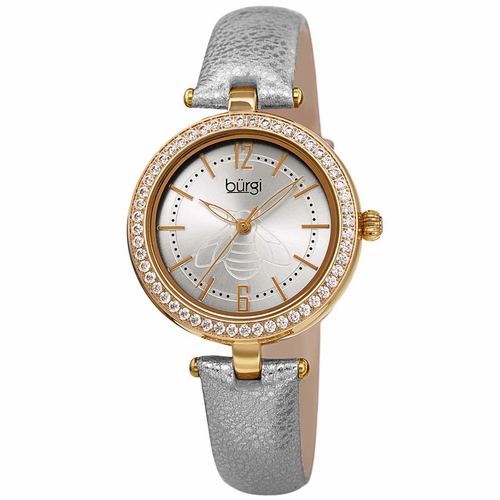 Burgi BUR235YG Crystal Ladies Quartz Watch