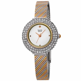 Burgi BUR236TRI Diamond Ladies Quartz Watch