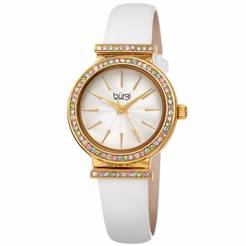 Burgi BUR243WT  Ladies Quartz Watch