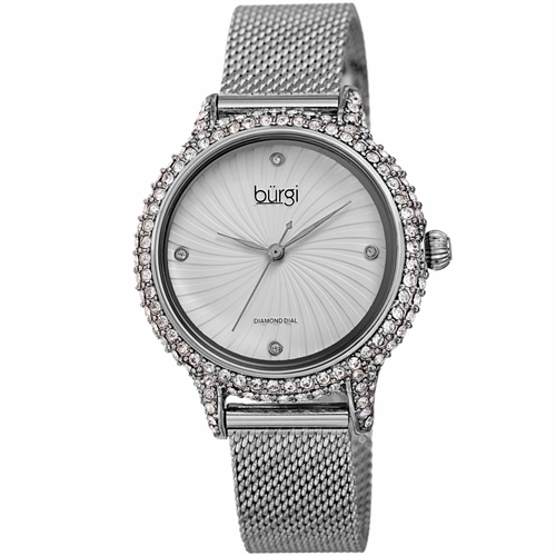 Burgi BUR250SS  Ladies Quartz Watch
