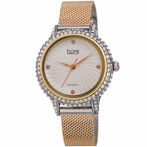 Burgi BUR250TRI  Ladies Quartz Watch