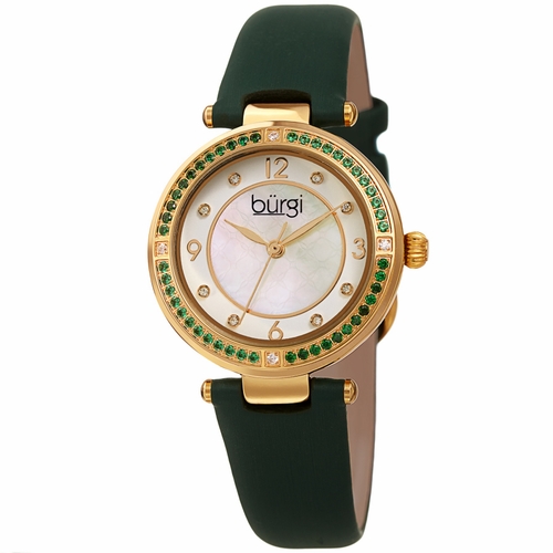 Burgi BUR251GN  Ladies Quartz Watch