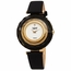 Burgi BUR252BK Faceted Crystal Bezel Ladies Quartz Watch