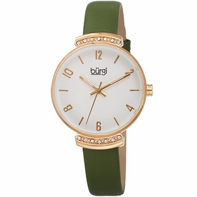 Burgi BUR254GN  Ladies Quartz Watch