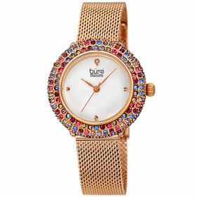 Burgi BUR258RGPU  Ladies Quartz Watch