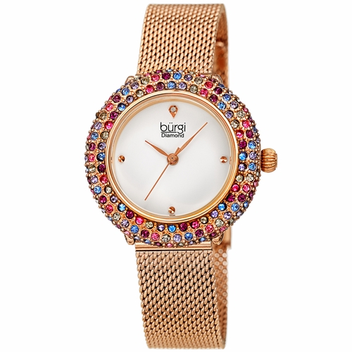 Burgi BUR258RGPU  Ladies Quartz Watch