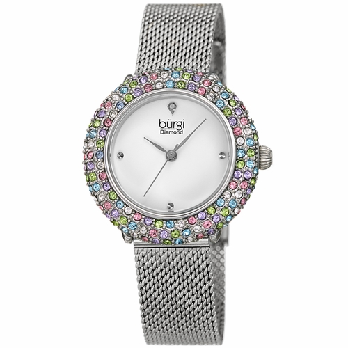 Burgi BUR258SS  Ladies Quartz Watch
