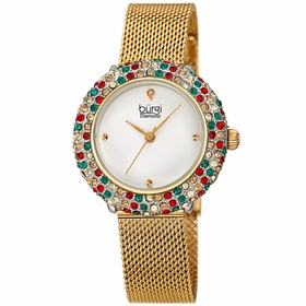 Burgi BUR258YG  Ladies Quartz Watch