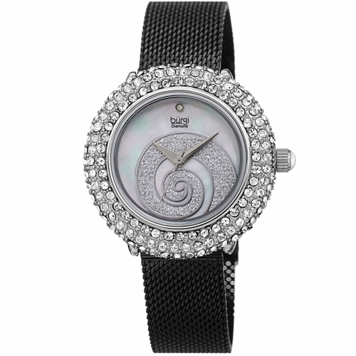 Burgi BUR259SSBK  Ladies Quartz Watch