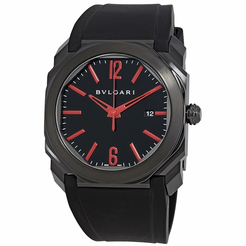 Bvlgari 102738 Octo Ultranero Mens Automatic Watch