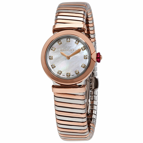 Bvlgari 102952 LVCEA Tubogas Ladies Quartz Watch
