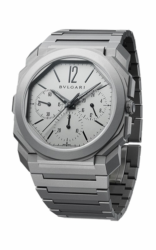 Bvlgari BGO42C14TTXTCHGMT Octo Finissimo Mens Chronograph Automatic Watch