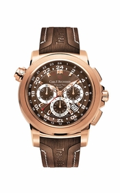 Carl F. Bucherer 00.10620.03.93.02 Patravi TravelTec Mens Chronograph Automatic Watch