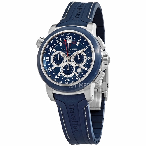 Carl F. Bucherer 00.10620.23.53.01 Patravi TravelTec Mens Chronograph Automatic Watch