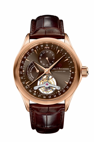Carl F. Bucherer 00.10918.03.93.01 Manero Tourbillon Mens Hand Wind Watch