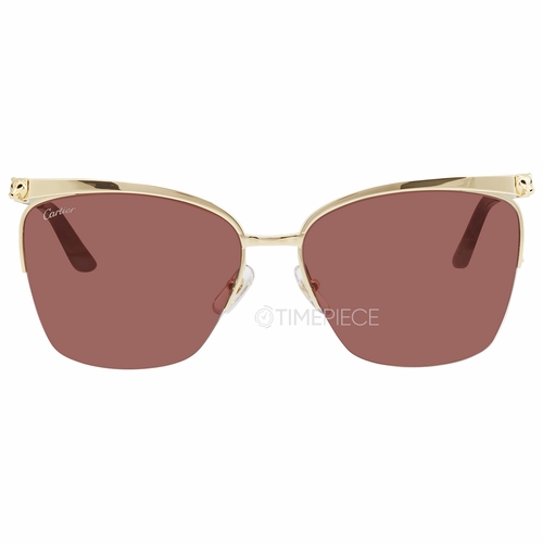 Cartier CT0124S 003 59  Ladies  Sunglasses