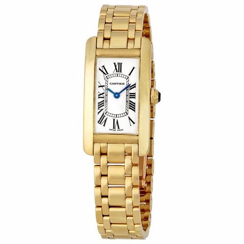 Cartier W26015K2 Tank Americaine Ladies Quartz Watch