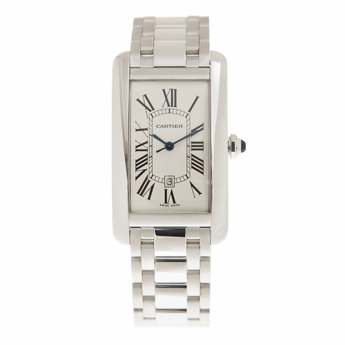 Cartier W26019L1 Tank Americaine Ladies Quartz Watch