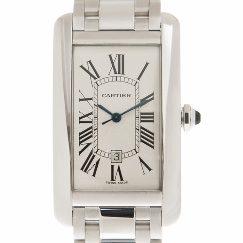 Cartier W26055L1 Tank Americaine Ladies Automatic Watch