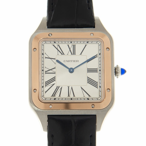 Cartier W2SA0017 Santon-Dumont Mens Hand Wind Watch