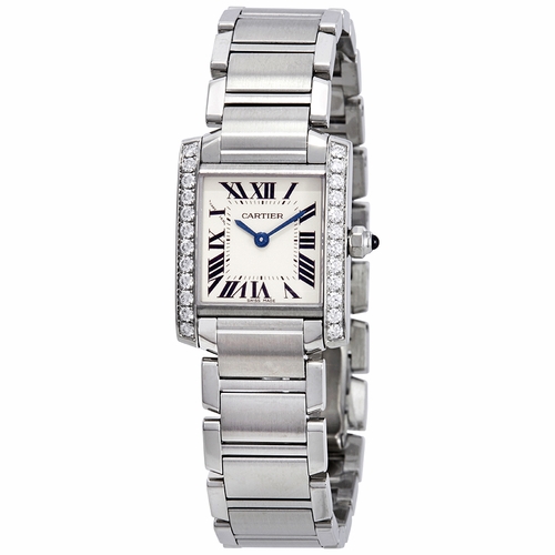 Cartier W4TA0008 Tank Francaise Ladies Quartz Watch