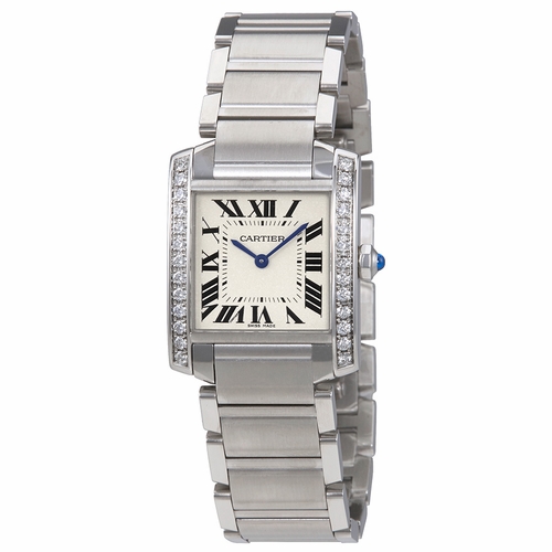 Cartier W4TA0009 Tank Francaise Ladies Quartz Watch