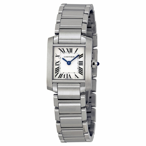 Cartier W51008Q3 Tank Francaise Ladies Quartz Watch