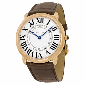 Cartier W6801004 Ronde Louis Cartier Mens Hand Wind Watch
