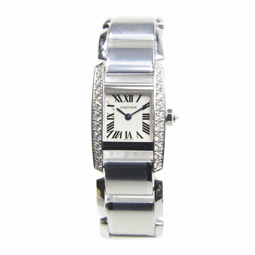 Cartier WE70039H Tankissime Ladies Quartz Watch