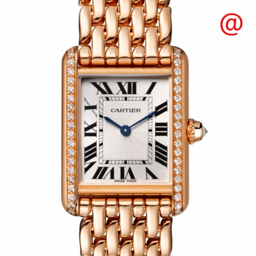 Cartier WJTA0020 Tank Ladies Hand Wind Watch