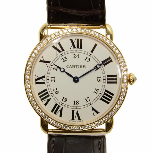 Cartier WR000451 Ronde Louis Ladies Hand Wind Watch