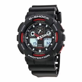 Casio GA100-1A4 G-Shock Mens Chronograph Quartz Watch