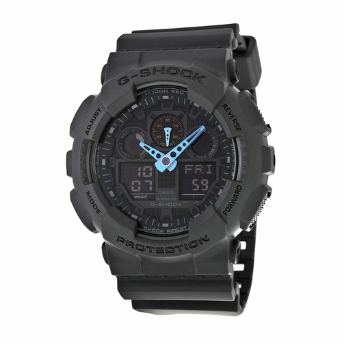 Casio GA100C-8ACR G Shock Mens Quartz Watch
