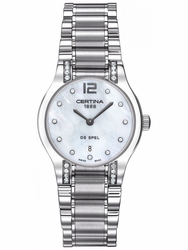 Certina C012.209.61.116.00 DS Spel Lady Round Ladies Quartz Watch